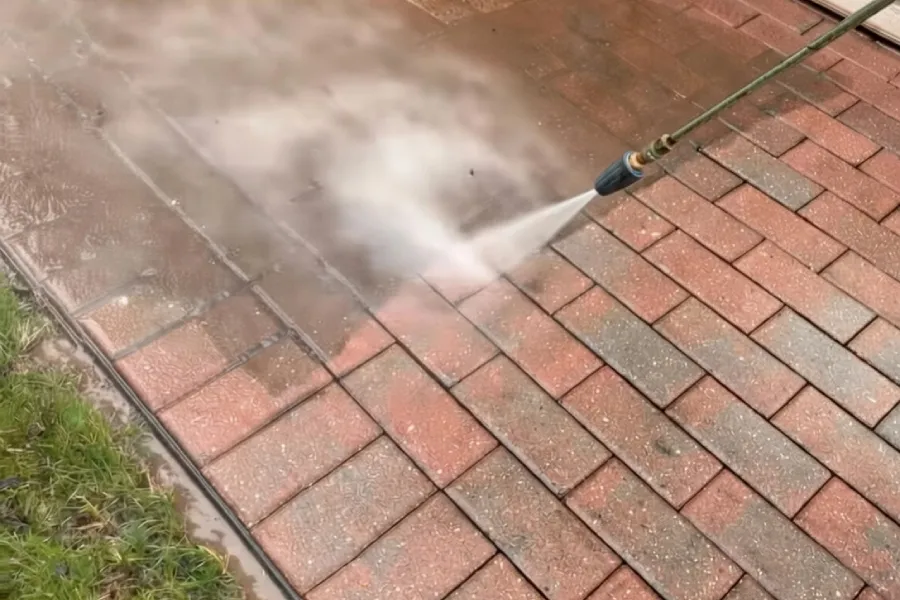 Pressure Washing Process